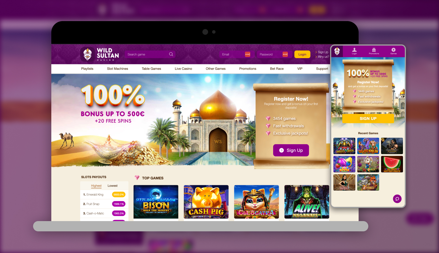 Mengenal Sultan Casino Sebelum Buat Akun